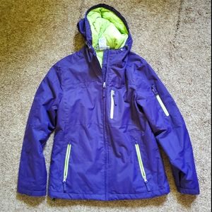 BOEING Purple Snow Jacket Ladies M
